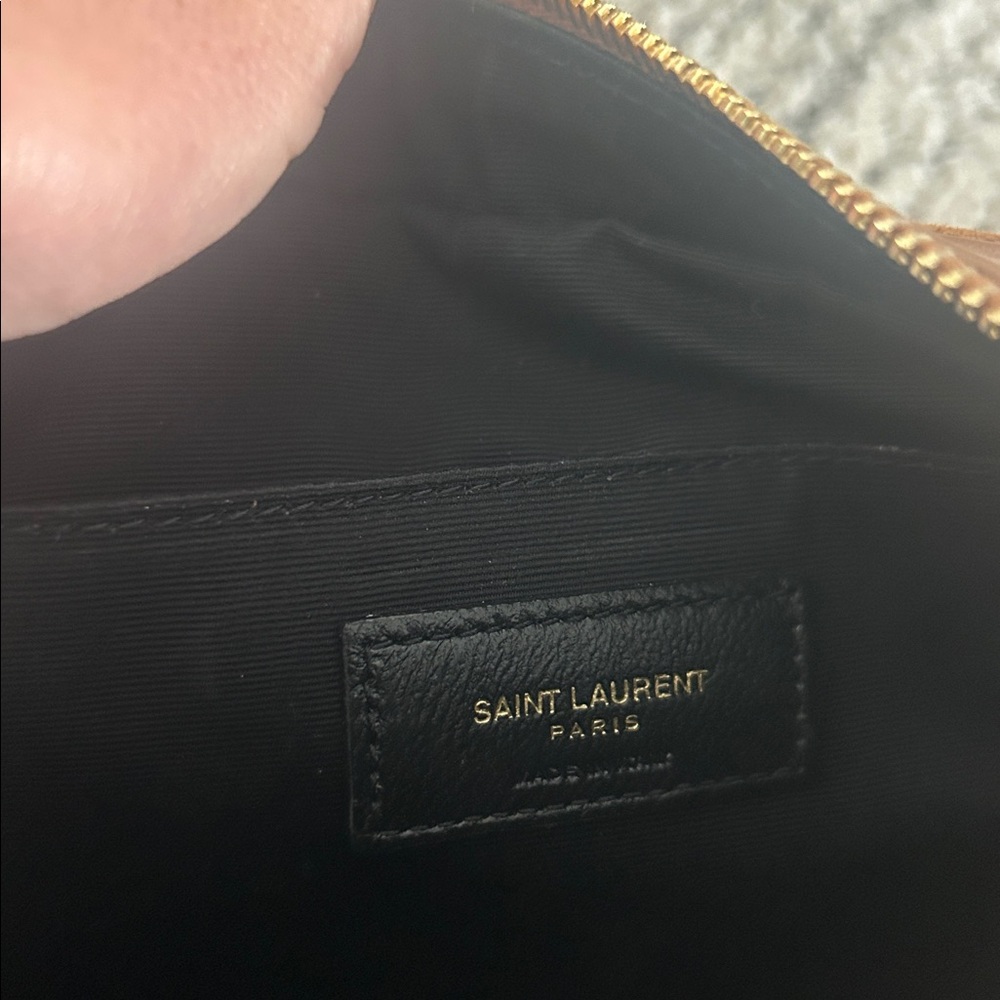 Saint Laurent Suede Lou Camera Bag - Picture 3 of 6